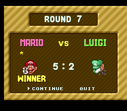 Mario wins