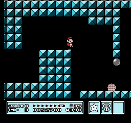 World 8-Fortress: NES