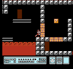 World 8-Fortress: NES