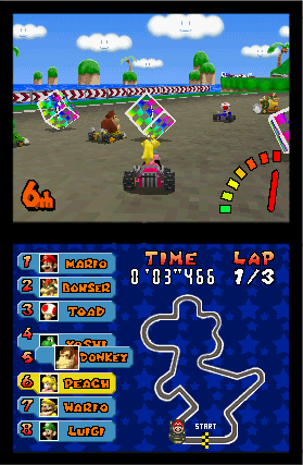 Mario Kart DS screen shot