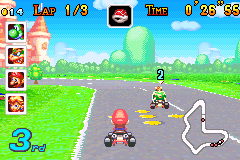 Mario Kart: Super Circuit screen shot