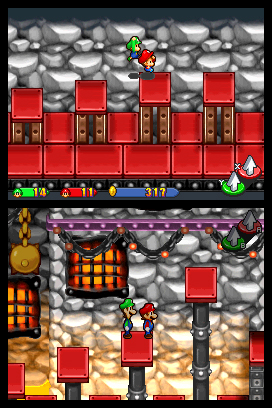 Mario & Luigi: Partners in Time screen shot
