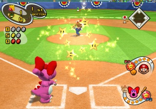Mario Superstar Baseball screen shot