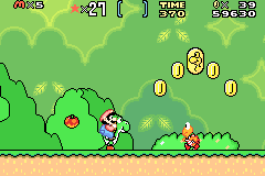 Super Mario World: Super Mario Advance 2 screen shot