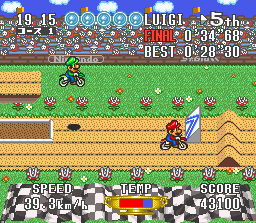 Excitebike: Bun Bun Mario Battle Stadium screen shot