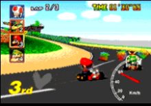 Mario Kart 64 screen shot