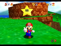 Super Mario 64 screen shot