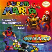 Super Mario 64 + Wave Race 64 front cover