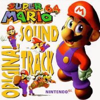 Super Mario 64 Original Sound Track front cover